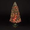 5ft/150cm Chasing Moonglow Fibre Optic Christmas Tree