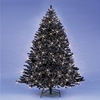 5ft/150cm Denver Spruce Black Pre-Lit Micro Light Christmas Tree
