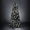 5ft/150cm Duchess Spruce Slim Black Pre-Lit LED Christmas Tree