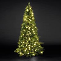 5ft/150cm Manitoba Spruce Slim Pre-Lit LED Christmas Tree