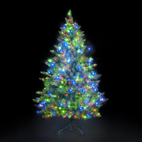 5ft/150cm Pre-Lit Multifunction Dual Colour Alaska Pine