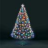5ft/150cm Superstar Green Fibre Optic & LED Christmas Tree