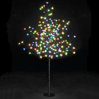 5ft/1.5m Outdoor Cherry Blossom Tree with 200 Multi-Colour LEDs