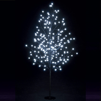 5ft/1.5m Outdoor Globe Tree with 200 Hot Pink LEDs