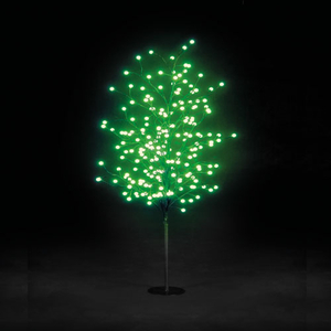 5ft/1.5m Super Green LED Globe Tree