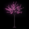 6ft Dual Size Globe Tree With 300 Pink LEDs