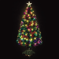 6ft Fibre Optic Comet Green Christmas Tree