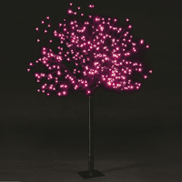 6ft Outdoor Cherry Blossom Tree with 350 Stunning Pink LEDs