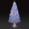 6ft Polar Ice White Fibre Optic & LED Christmas Tree