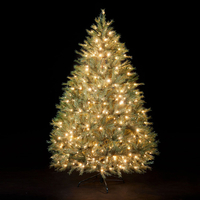 6ft Pre-Lit Deerfield Balsam Fir Tree