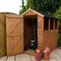 6ft x 4ft - Overlap Apex Shed