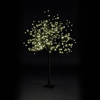 6ft/180cm Outdoor Cherry Blossom Tree with 350 Warm White LEDs
