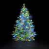 6ft/180cm Pre-Lit Multifunction Dual Colour Alaska Pine