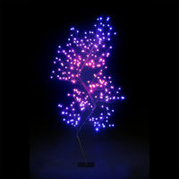 6ft/180cm S-Shaped Colour Changing LED Cherry Blossom Tree