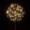 70cm Blast Ball Garden Stake With 96 Warm White LEDs