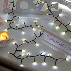 750 Compact Warm White Christmas Tree Lights