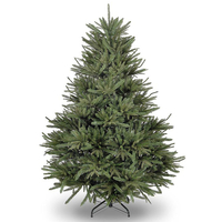 7ft 4in Kensington Fir Blue/Green PE Artificial Xmas Tree
