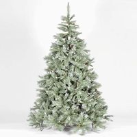 7ft Frosted Emerald Fir Blue/Green Artificial Christmas Tree