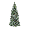 7ft Frosted Glacier Artificial Christmas Tree