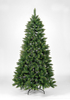 7ft Green Artificial Wall Christmas Tree