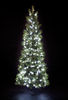 7ft Pre-Lit Pop-Up Christmas Tree with 300 C6 Warm White LEDs