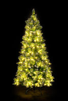 7ft Pre-Lit Tyrolean Pine Christmas Tree
