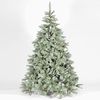 7ft/210cm Frosted Emerald Fir Blue/Green Artificial Christmas Tree