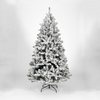 7ft/210cm Ice Queen Fir Green Flocked Artificial Christmas Tree