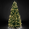 7ft/210cm Louise Fir Green Pre-Lit PE Premium LED Christmas Tree