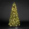 7ft/210cm Manitoba Spruce Slim Green Pre-Lit LED Christmas Tree