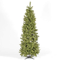 7ft/210cm Rocky Mountain Slim Green Artificial Christmas Tree