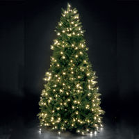 7ft/210cm Whistler Spruce Green Pre-Lit LED Christmas Tree