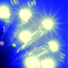 9.7m/32ft Chain of Battery Operated 140 Warm White LED Lights