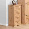 Aztec Corona Mexican Pine Tallboy Chest