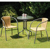 Bambi Natural Rattan Bistro Set