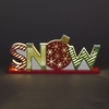 Battery Operated 14cm Snow Table Top Decoration