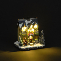 Battery Operated 15cm Santa