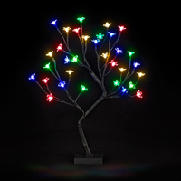 Battery Operated 18in/45cm Cherry Blossom Tree with 32 Multi-Colour LEDs