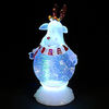 Battery Operated 22cm Water Reindeer with Col Change LEDs