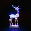 Battery Operated 25cm Reindeer with 5 Colour Changing LEDs