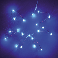 Battery Operated 2M 20L Blue LED Lights