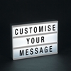 Battery Operated 30cm x 22cm Light Box with 85 Letters