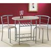 Beech Style 2 Seater Compact Dining Set