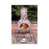 Cantera Brown Chimenea - Large