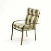 Carmel Chairs - Pack of Six (Brown & Cream)