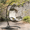 Curve Rattan Hanging Swing Chair