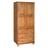 Dovedale 2 Door,  3 Drawer Pine Wardrobe