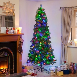 Duchess Spruce Luxury Slim Pre-Lit Christmas Tree