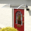 Easy Fit White Door Canopy