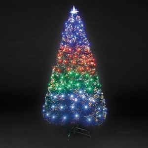 Fantasia Fibre Optic Christmas Tree with Multi-Colour LEDs